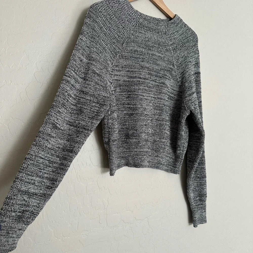 Free People Black & White Marled Women's Sweater Size Small